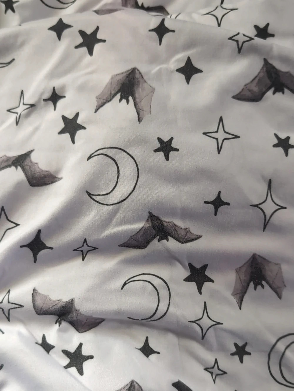 Star & Moon Print Full Size Sheet Set